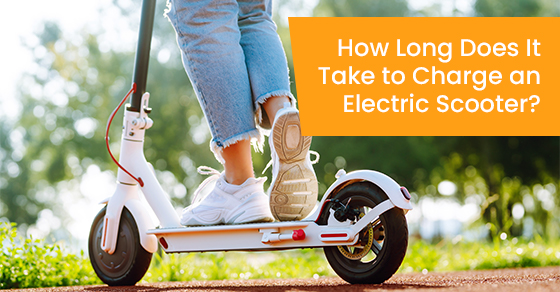 How long does it take to charge an electric scooter?