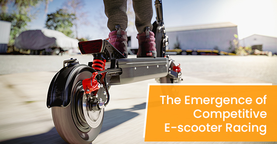 The emergence of competitive e-scooter racing